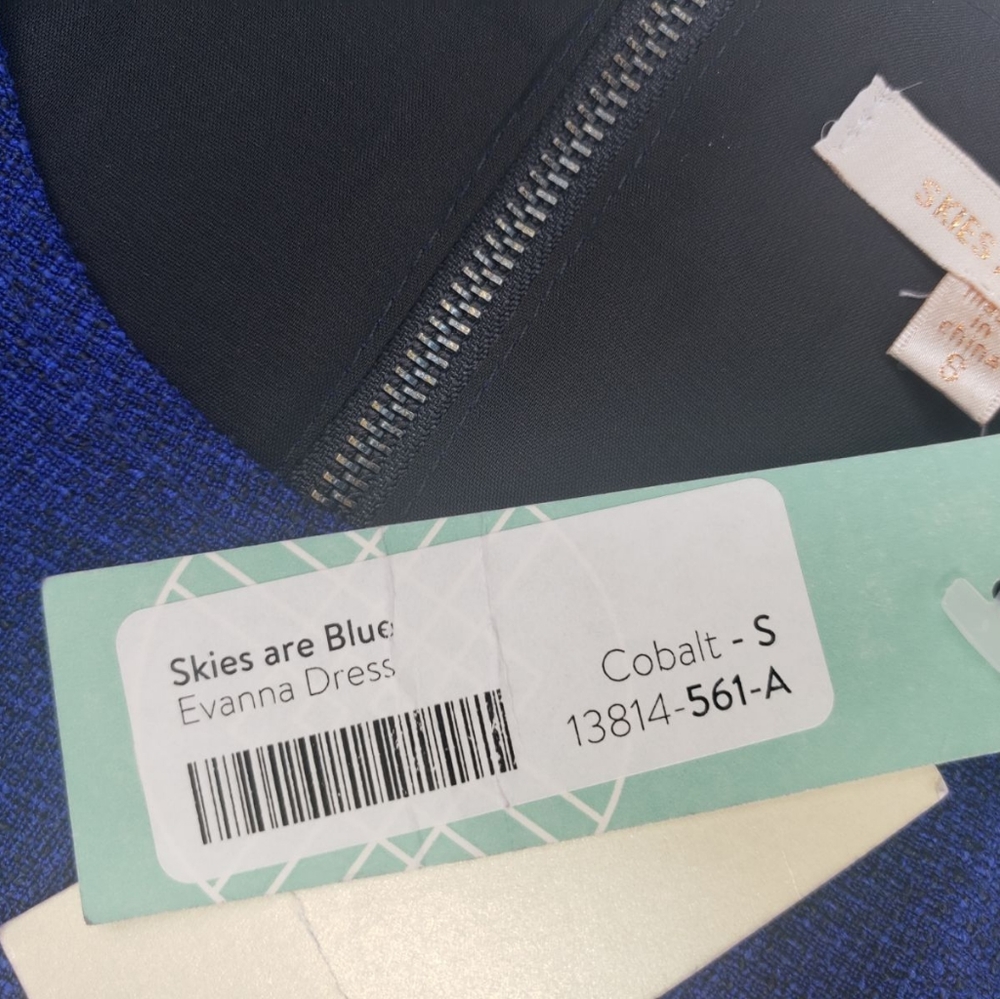 NWT Skies are blue fit and flare dress - Picture 11 of 14